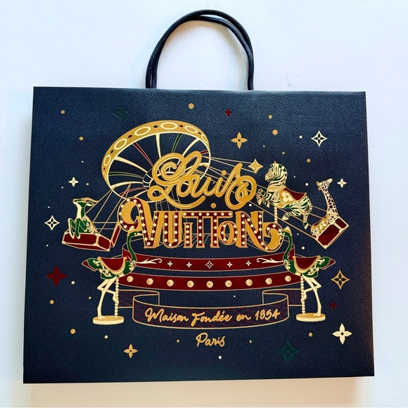 Louis Vuitton Holiday Limited Edition Shopping Bag Collectible Designer Rare New - Picture 3 of 9